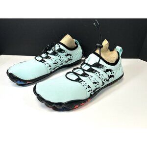 Josaywin Water Shoes Men's Size 7.5 M, Aqua/Black Barefoot Quick-Dry Aqua Socks